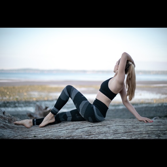 High waist compression camo seamless leggings - Picture 2 of 3